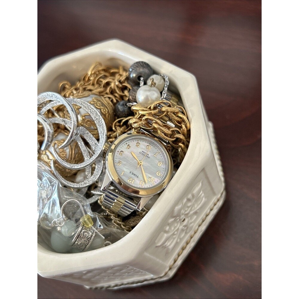 Mystery Jewelry Jar, All Wearable, Vintage To Now, Fits And Floyd - Picture 5 of 6